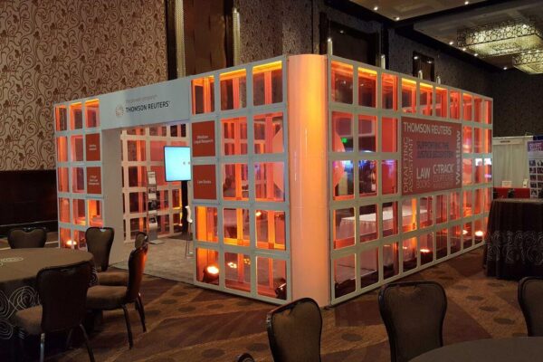 Quest Events Totally Mod Corporate Special Events Scenic Design Hotel Conference Convention Center Reception Cut Out Style Tyles Walls Quiet Room